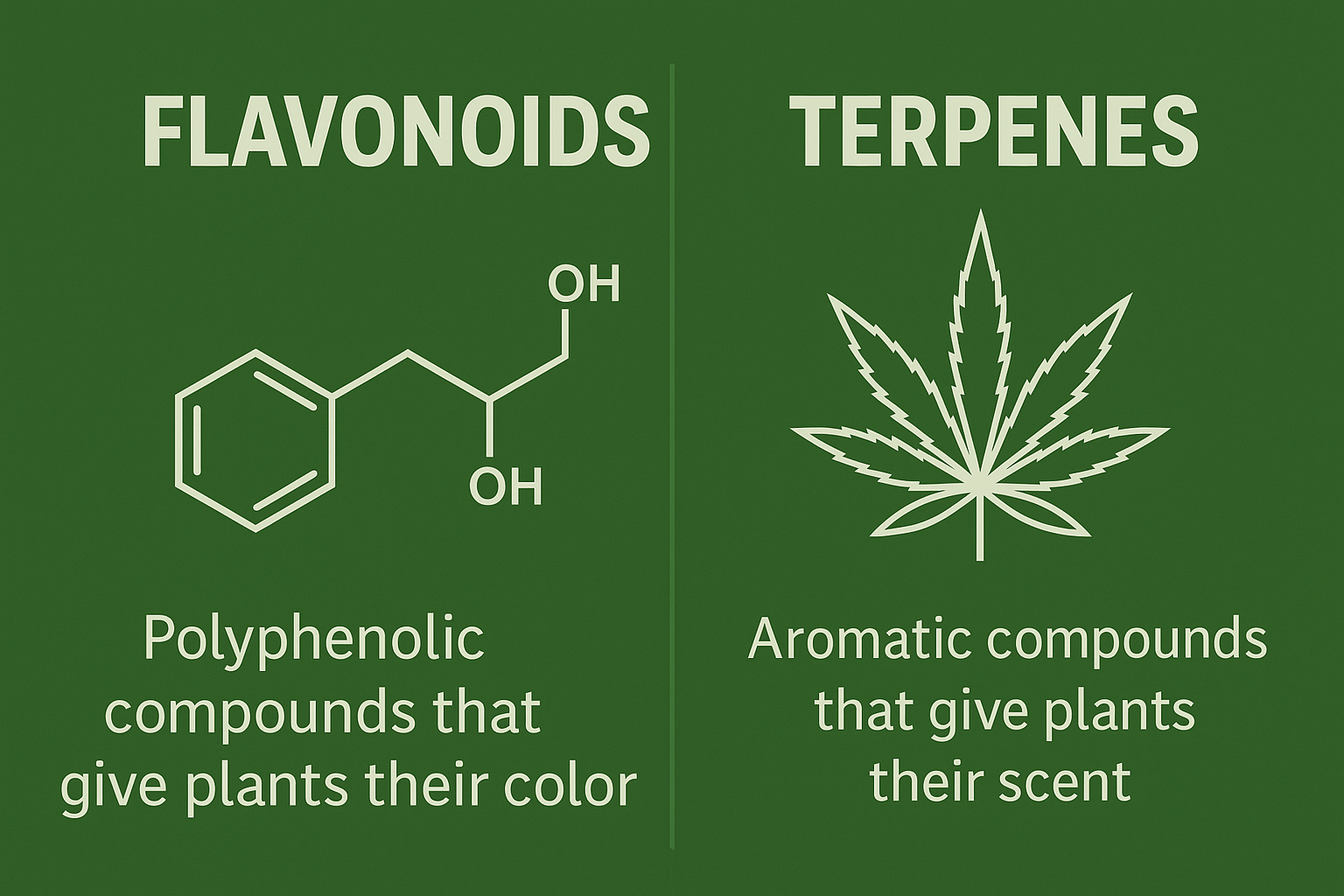Flavonoids & Terpenes in Cannabis